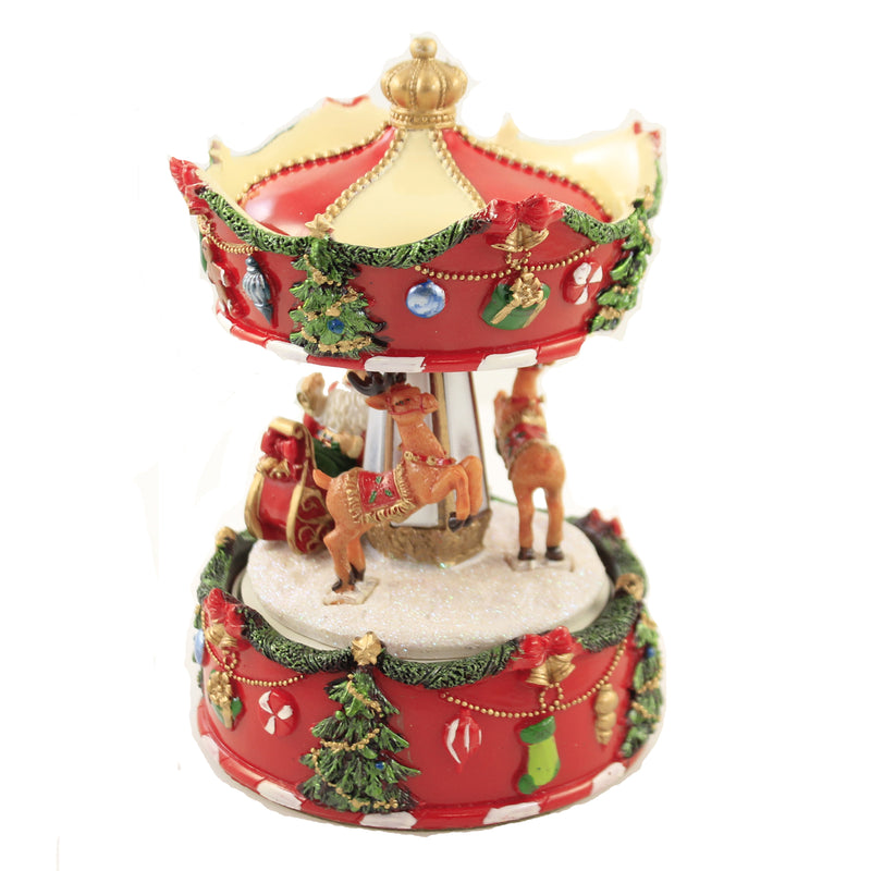 Christmas Carousel Music Box - - SBKGifts.com