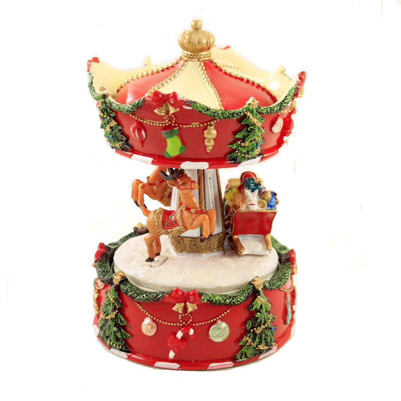 Christmas Carousel Music Box - - SBKGifts.com