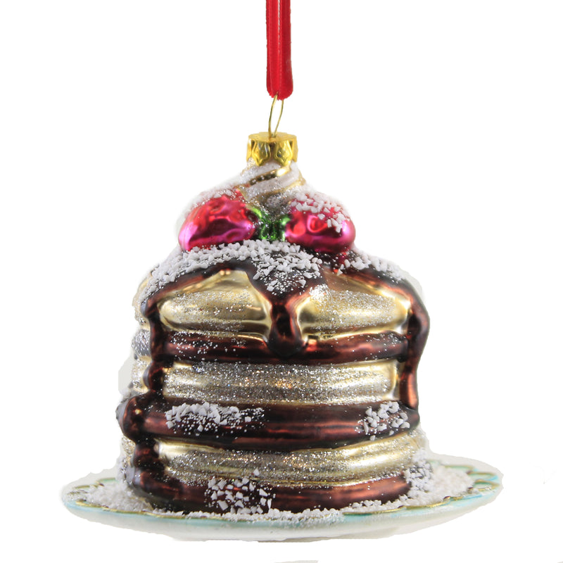 Holiday Ornament Pancakes With Chocolate - - SBKGifts.com