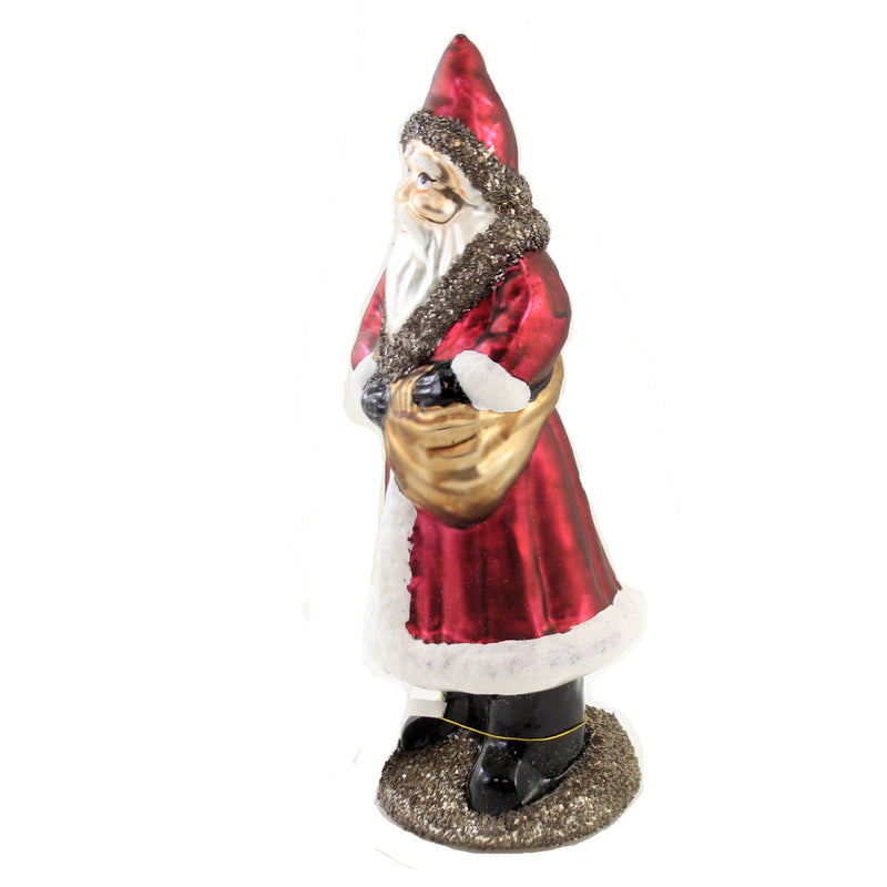 Christmas Antique Look Santa Red - - SBKGifts.com