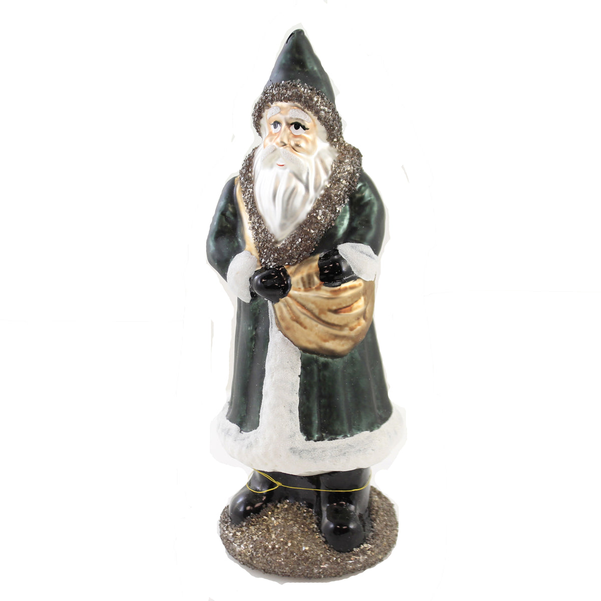 (50680) Antique Look Santa Green