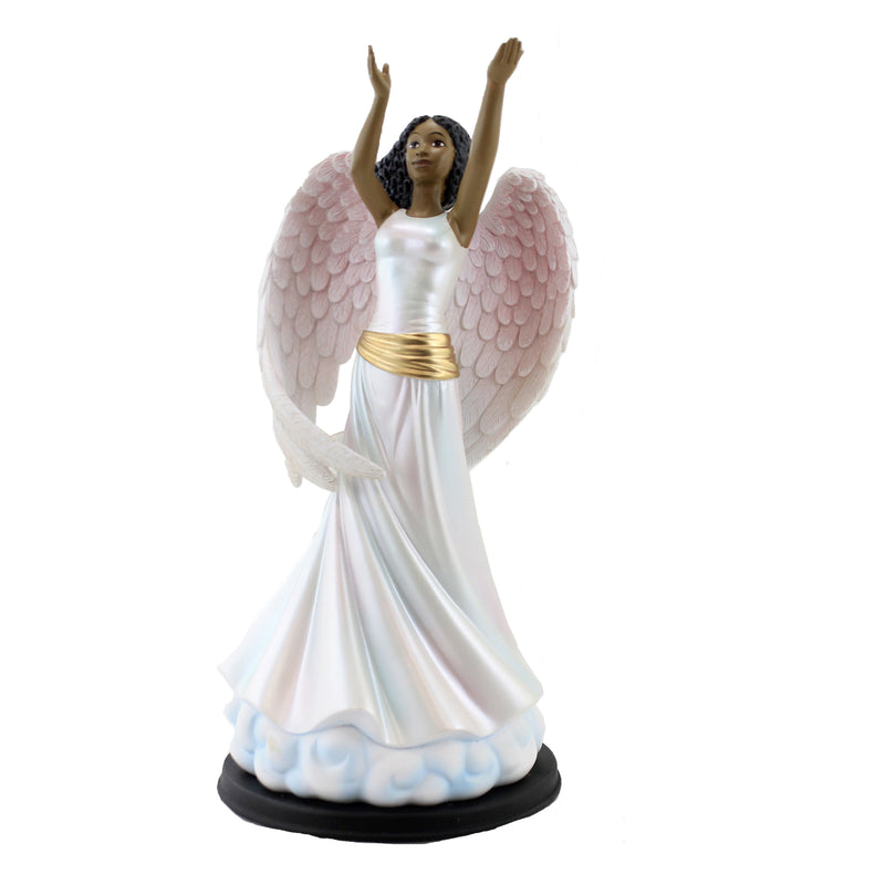 Worship Angel - One Figurine 12 Inch, Polyresin - Heavenly Figurine 63010 (50719)
