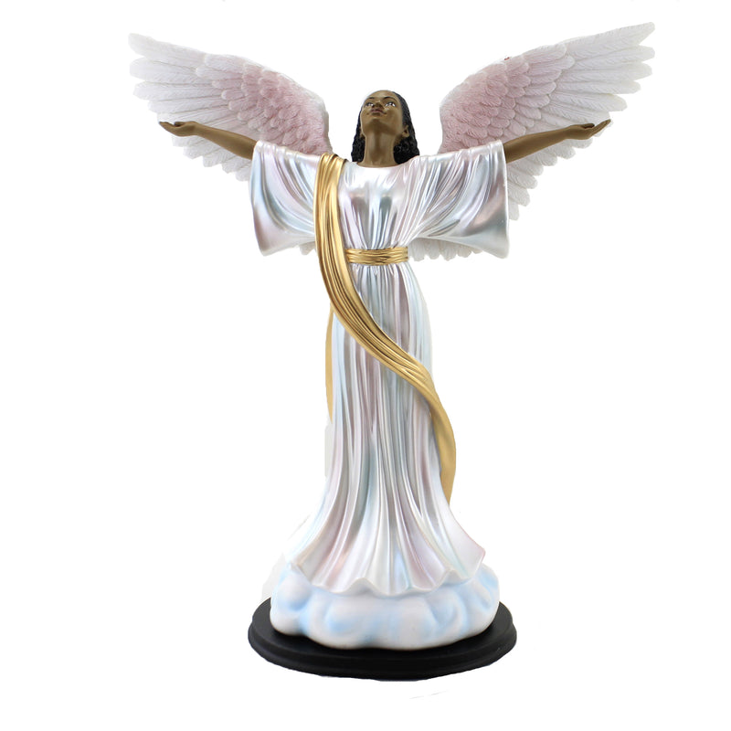 Black Art Glory To God Polyresin Heavenly Figurine 63009
