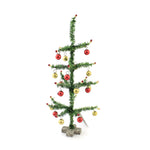 Christmas Green Tinsel Tree Glitter Stand Plastic Ball  Ornaments  Beads 55768 (50728)