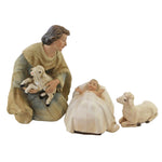 Christmas Holy Family 5-Piece Nativity Mary Jesus Joseph Shepherd 633322 (50740)