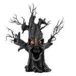 Led Halloween Tree - One Led Halloween Tree 14.5 Inch, Resin - Battery Operated 133461 (50761)