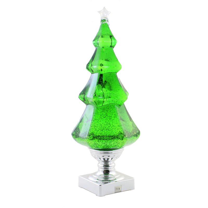Christmas Led Green Swirl Tree - - SBKGifts.com