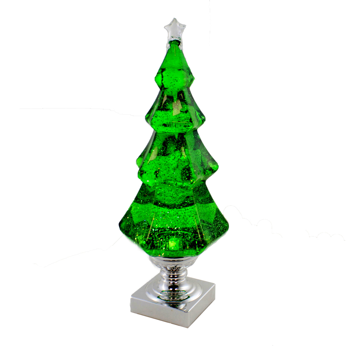 Christmas Led Green Swirl Tree - - SBKGifts.com