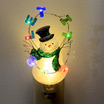 Christmas Let It Snow Snowman Night-Light - - SBKGifts.com