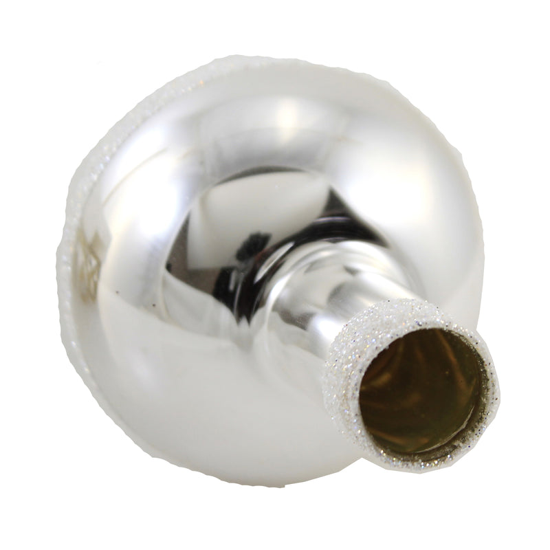 Inge Glas Horizon White Matte Finial - - SBKGifts.com