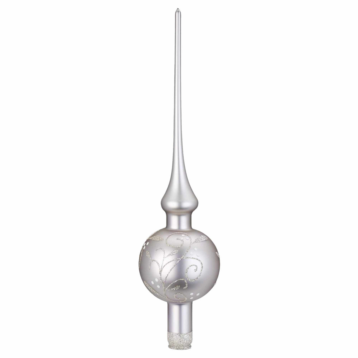 (50794) Winter Berries Silver  Finial