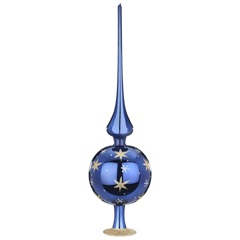 Inge Glas Shiny Sparkling Sky Glass Tree Topper Christmas 21325T033