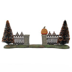 Department 56 Villages Halloween Gate - One Halloween Accessory 3.75 Inch, Metal - Sisal Trees 6007707 (50842)