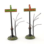 Department 56 Accessory Creepy Village Street Signs - - SBKGifts.com
