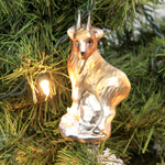 Inge Glas Chamois Clip-On Ornament - - SBKGifts.com