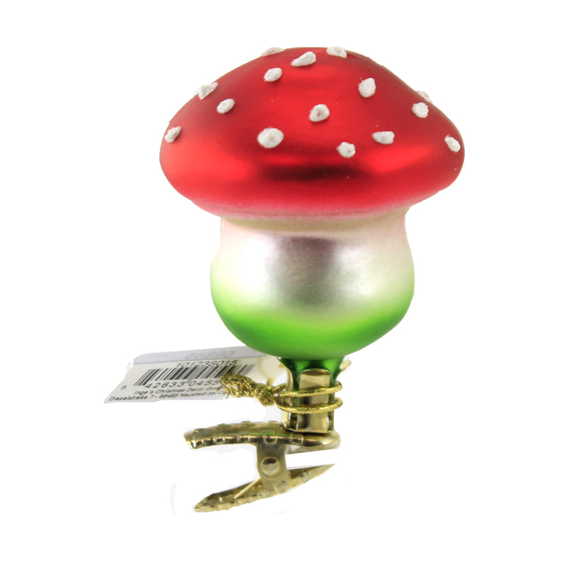 Inge Glas Lucky Charm Mushroom - - SBKGifts.com
