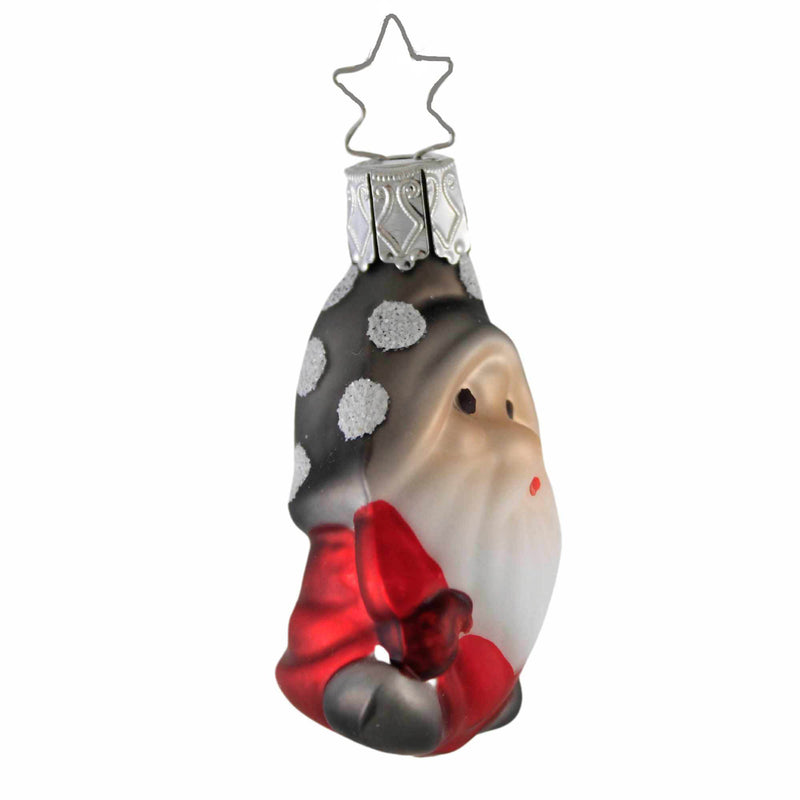 Inge Glas Mini Gnome - - SBKGifts.com