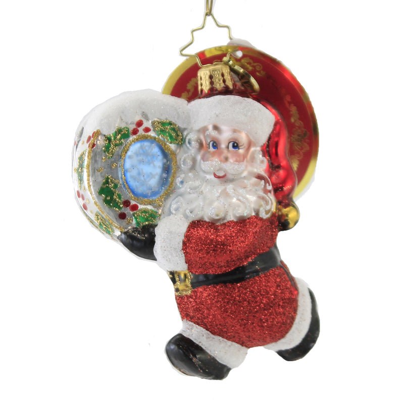 Christopher Radko Baby Nick-O Glass Santa Claus Christmas 1017646O (50886)