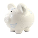 Bank Paper Airplane Piggy Bank Ceramic Money Savings 36906.