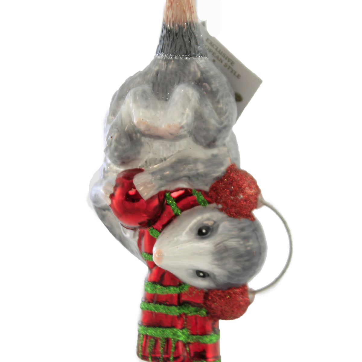 Noble Gems Hanging Christmas Opossum - - SBKGifts.com