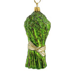 Holiday Ornament Asparagus Glass Green Vegetable 1667P (51101)