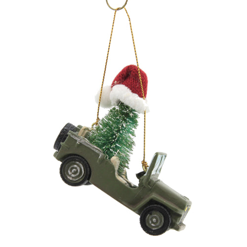 Holiday Ornament Marines Military Vehicle - - SBKGifts.com