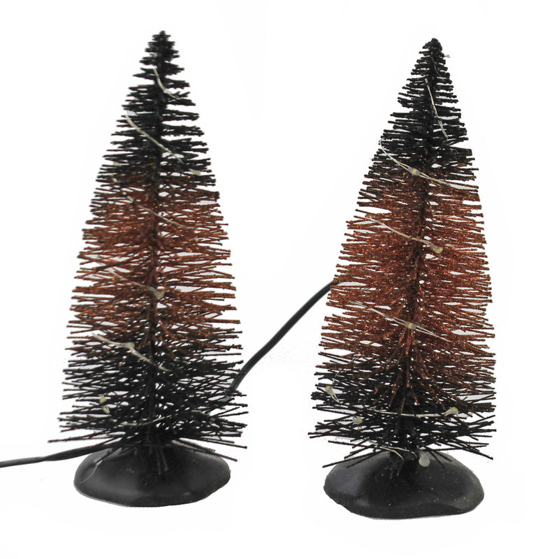(51205) Traditional Lit Halloween Trees