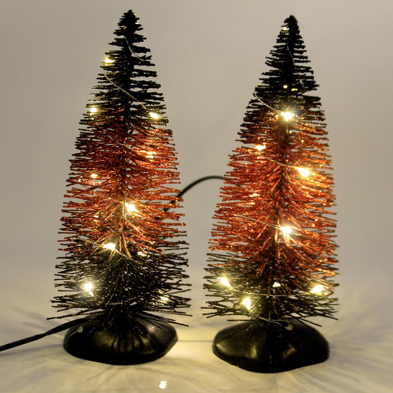 Department 56 Accessory Traditional Lit Halloween Trees - - SBKGifts.com