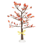 Department 56 Accessory Yellow Ribbon Oak Tree Metal Autumn Halloween 6007698 (51224)