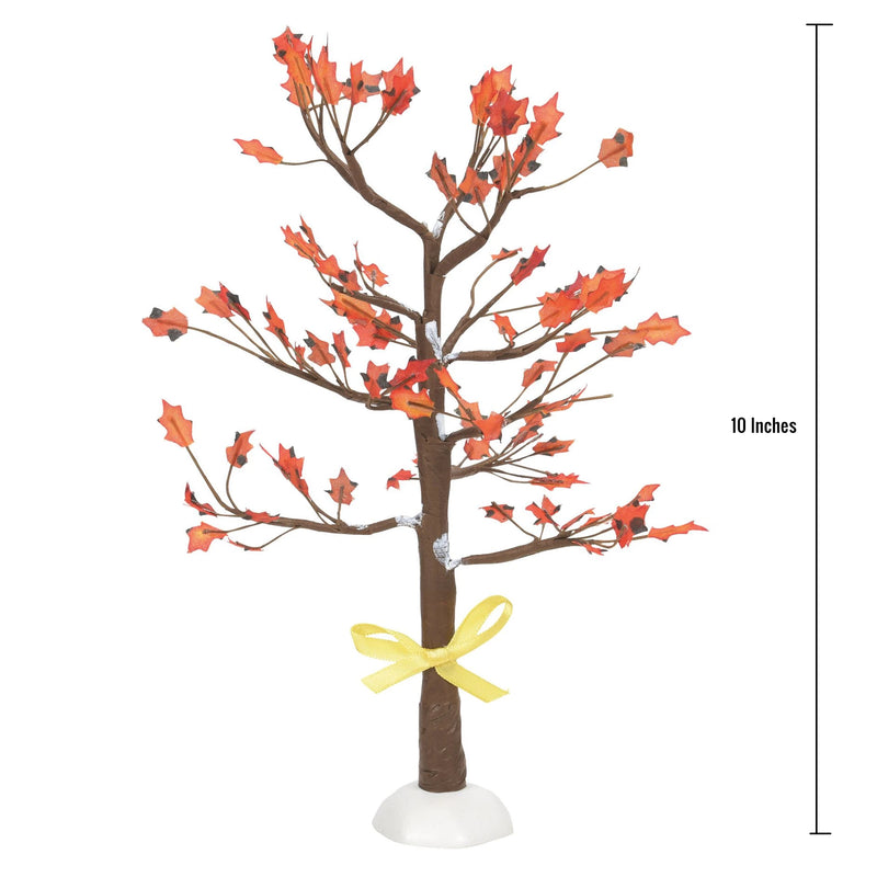Department 56 Accessory Yellow Ribbon Oak Tree - - SBKGifts.com