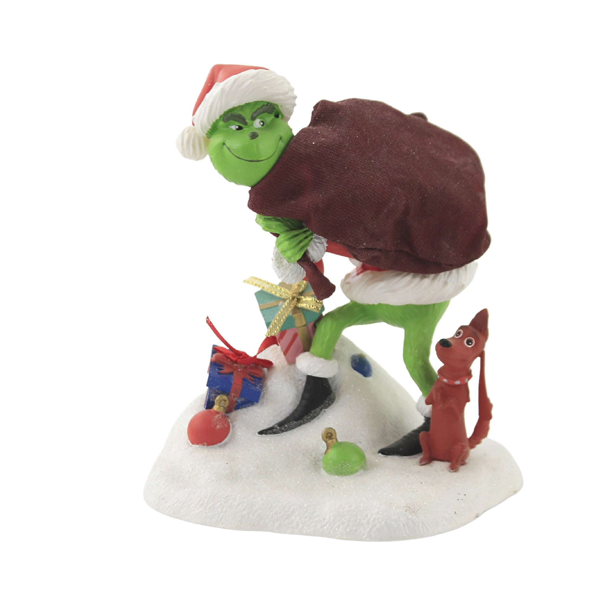 Christmas Grinch With Max Figurine Polyresin Fabriche Dr