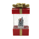 Christmas Santa/ Sled Package Waterglobe - - SBKGifts.com
