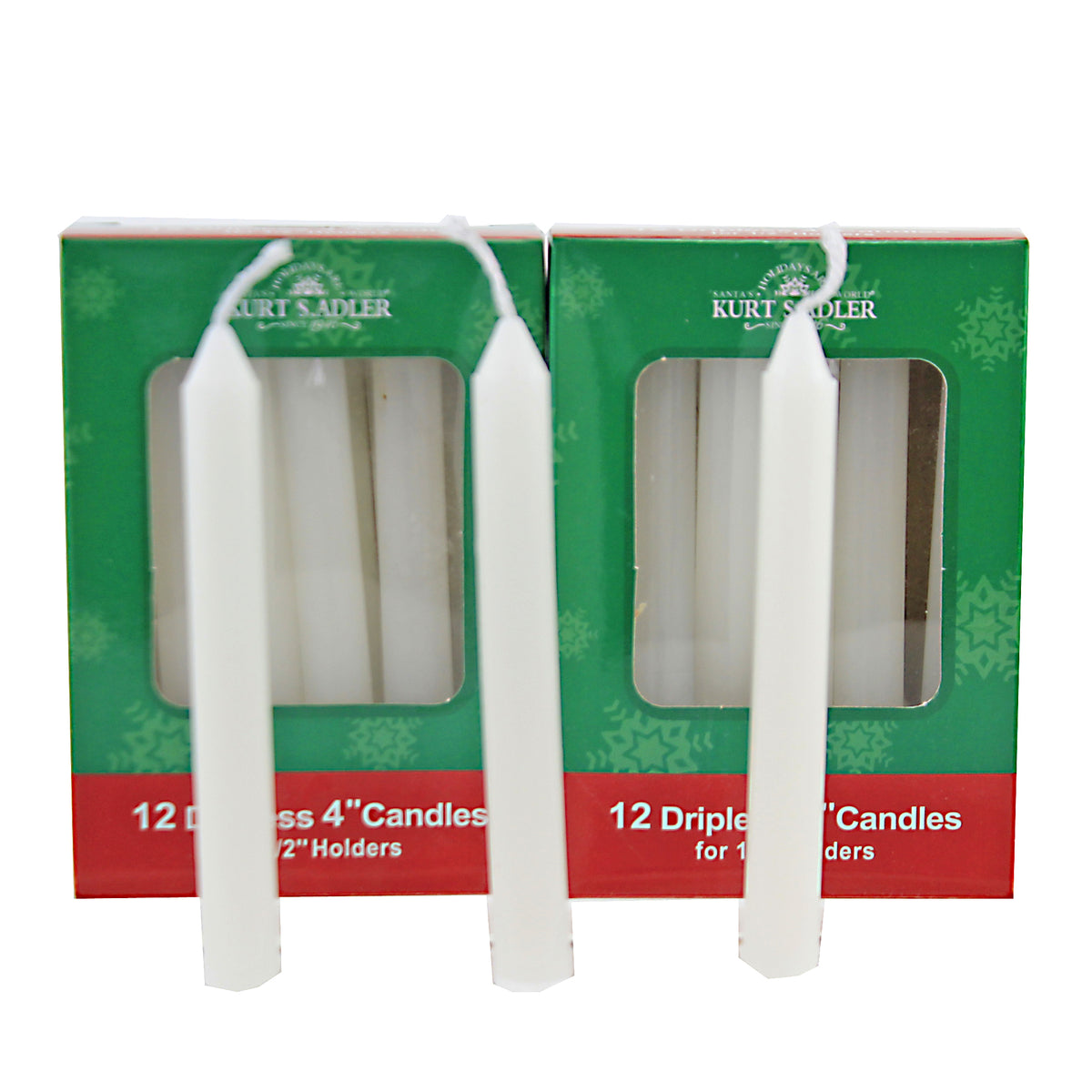 (51254) Dripless Four Inch Candles