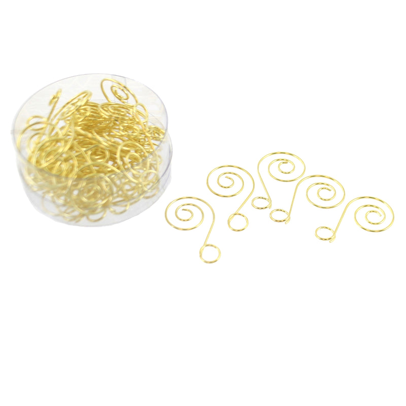 (51258) Gold Ornament Hooks