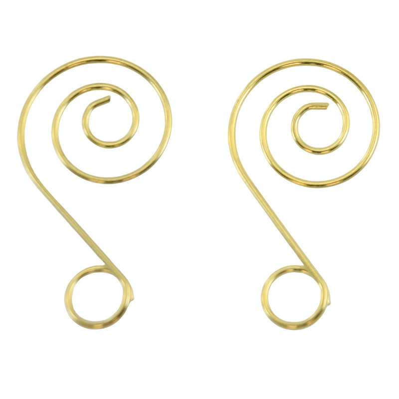 Kurt S. Adler Gold Ornament Hooks - - SBKGifts.com