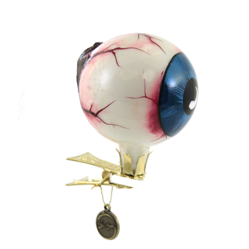 Blu Bom Blue Eye Ball Ornament - - SBKGifts.com