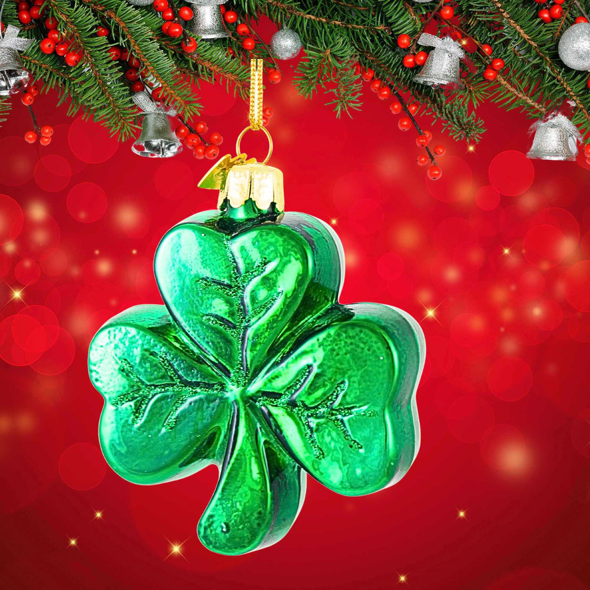 Noble Gems Shamrick Ornament - - SBKGifts.com