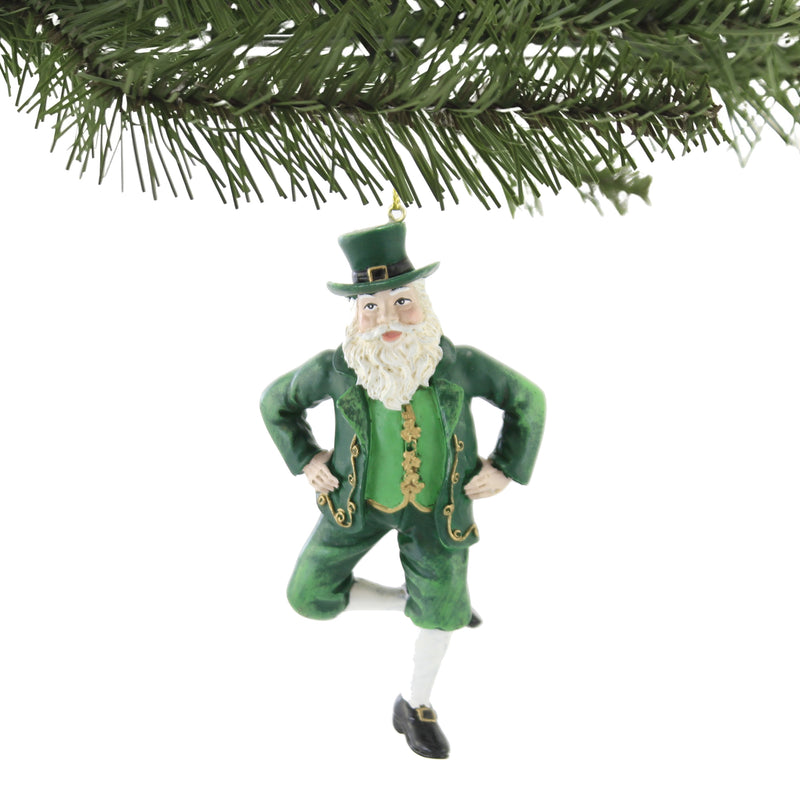 Holiday Ornament Irish Dancing Santa - - SBKGifts.com
