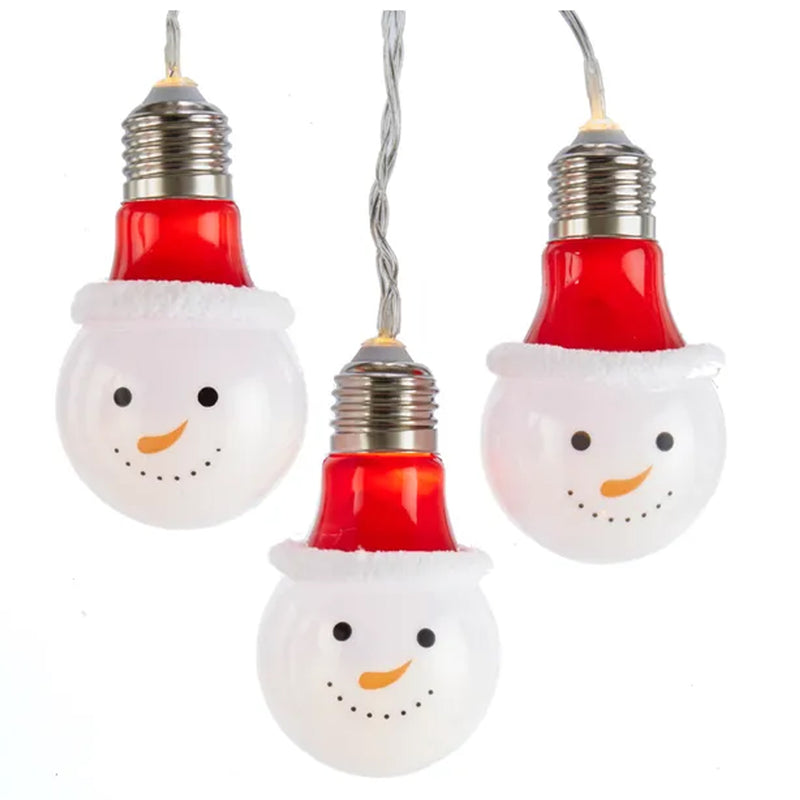 (51313) Snowmen Head Led Light Set