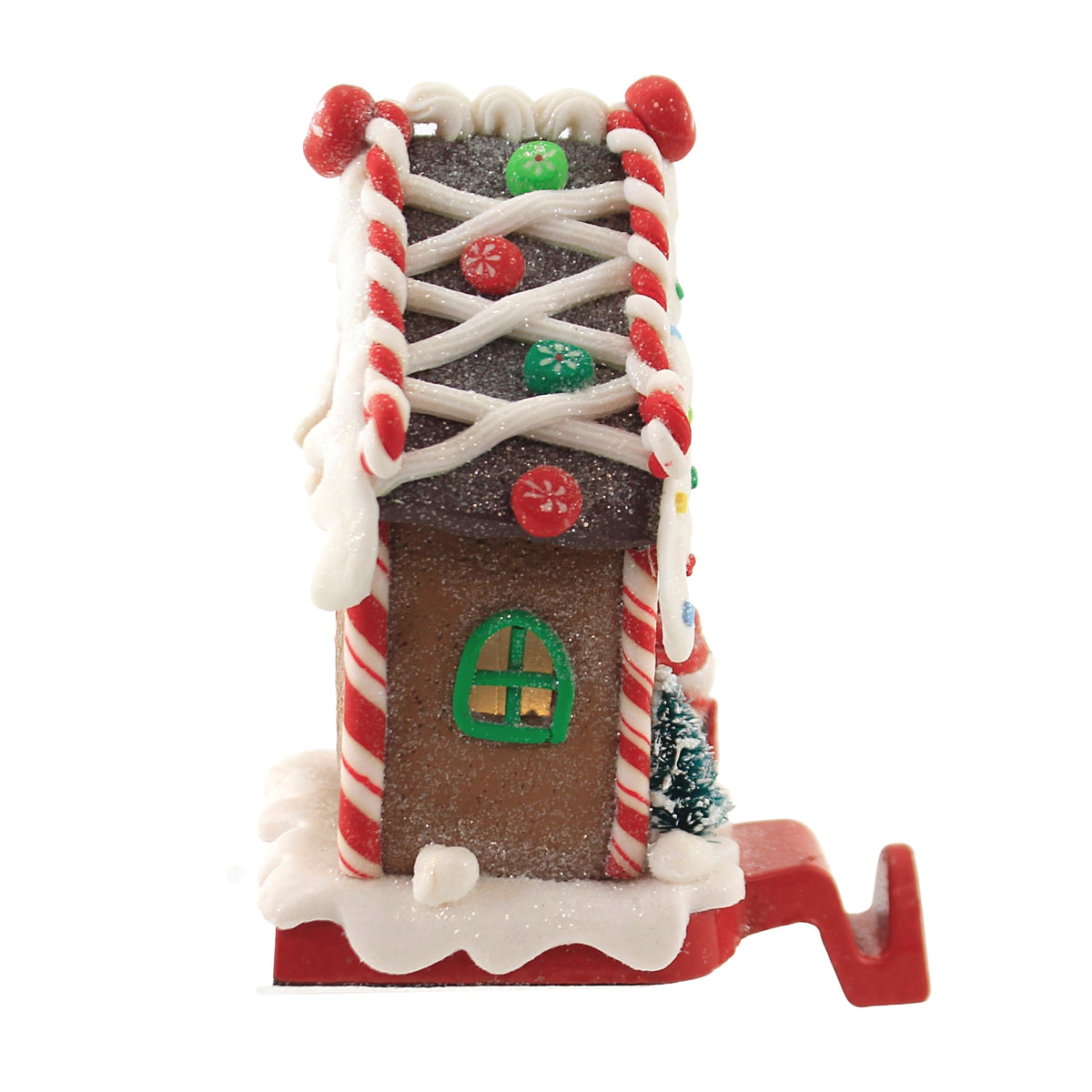 Kurt S. Adler Gingerbread House Stocking Hdlr - - SBKGifts.com