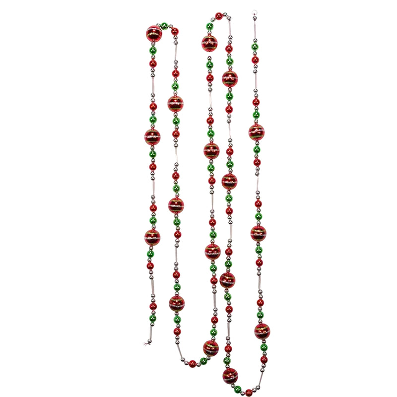 Christmas Red Ball Garland - - SBKGifts.com