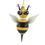 Blu Bom Stinger The Bee Glass Ornament Honey Buzz Nectar 10027