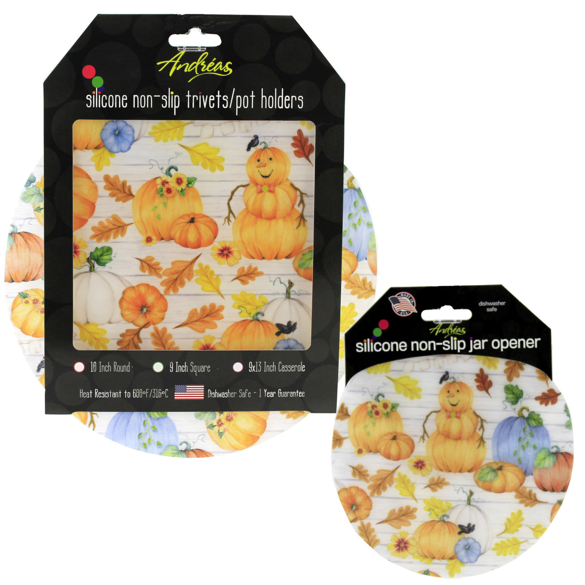 (51389) Pumpkin Havest Silicone Pads