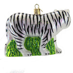 Old World Christmas White Tiger - - SBKGifts.com