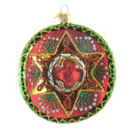 Old World Christmas Sombrero - One Ornament 4.5 Inch, Glass - Spain Mexico 32461 (51424)