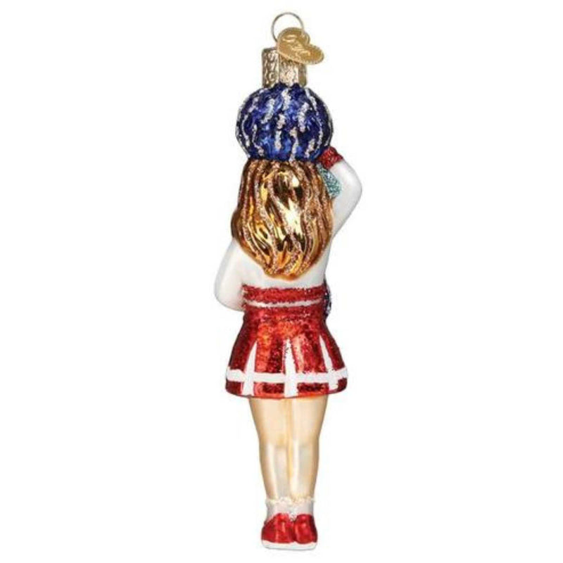 Old World Christmas Cheerleader - - SBKGifts.com