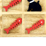 Home Cats & Fish Tic Tac Toe Set - - SBKGifts.com
