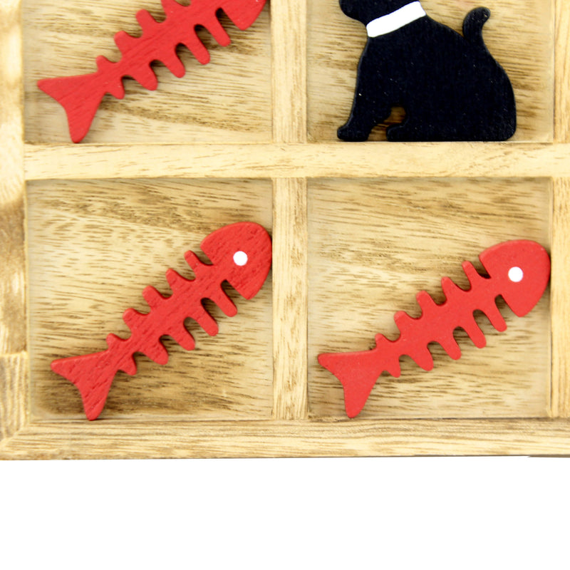Home Cats & Fish Tic Tac Toe Set - - SBKGifts.com
