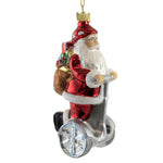 Noble Gems Electric Scooter Santa Glass Delivering Gifts Nb1560