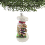 Noble Gems Snowman W/Gingerbread Man - - SBKGifts.com